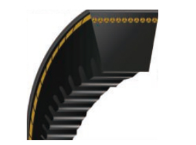 Variable speed V belt for motorcycles