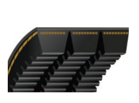 Banded V belt (cogged or non-cogged)